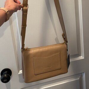 Beige Crossbody Purse - Nanette Lepore - New w/Tags - 3 Compartments